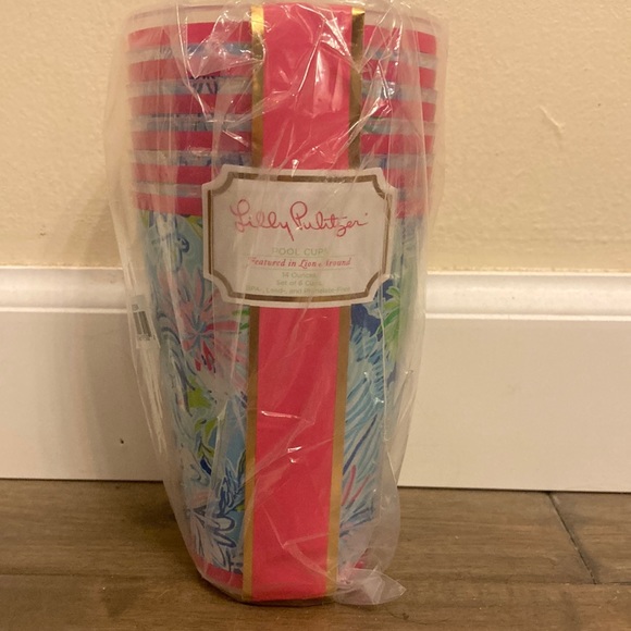 Lilly Pulitzer | Dining | Lilly Pulitzer Pool Cups | Poshmark